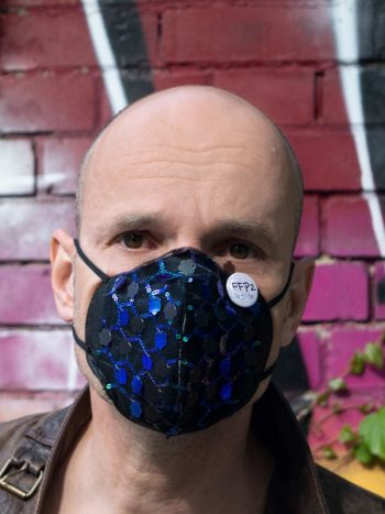 Masken-Cover FFP2: MAGIC FLOWERS