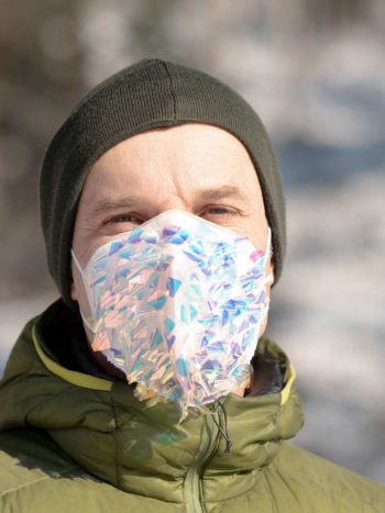 Masken-Cover FFP2: GEOMETRIC CHAOS